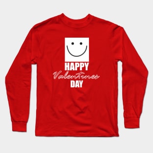 happy valentines day Long Sleeve T-Shirt
